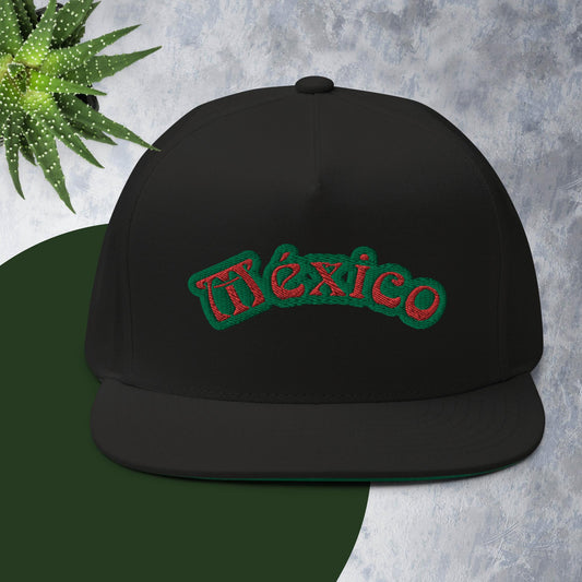 Mexico Flat Bill Cap